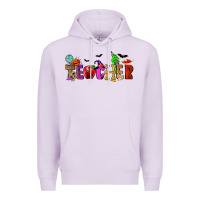 Lilac Halloween Teacher Premium Hoodie - RanaPortraitStore