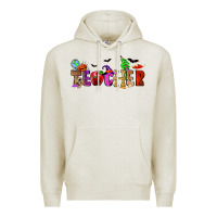 Oatmeal Heather Halloween Teacher Premium Hoodie - RanaPortraitStore