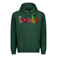 Sports Green Halloween Teacher Premium Hoodie - RanaPortraitStore