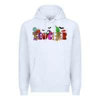 White Halloween Teacher Premium Hoodie - RanaPortraitStore