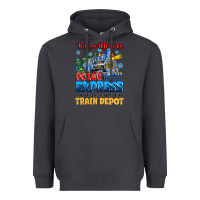 Smoke thr north pole polar express admit one round trip Heavyweight Hoodie - MaliasSmallBusiness