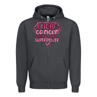 Smoke i fight cancer whats your super power Zipper Hoodie - MaliasSmallBusiness