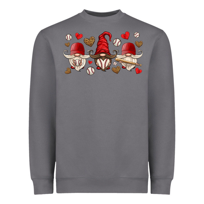 Baseball Gnome Heavyweight Sweatshirt by HRA Design Shop | Teevron