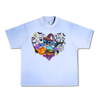 Grape Ice stitch heart halloween Urban Heavy Tee - AdoDesignShop