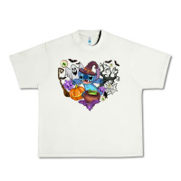 Pistachio stitch heart halloween Urban Heavy Tee - AdoDesignShop