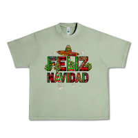 Oil Green feliz navidad Urban Heavy Tee - JahusDesignShop