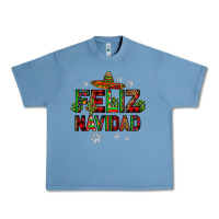 Pebble Blue feliz navidad Urban Heavy Tee - JahusDesignShop
