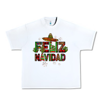 White feliz navidad Urban Heavy Tee - JahusDesignShop