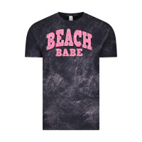 Cloud Black beach babe Vintage Tee - JahusDesignShop