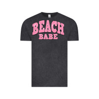 Vintage Black beach babe Vintage Tee - JahusDesignShop