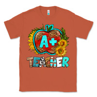 Copper a+ teacher apple Classic Tee - BundleAndBundleShop