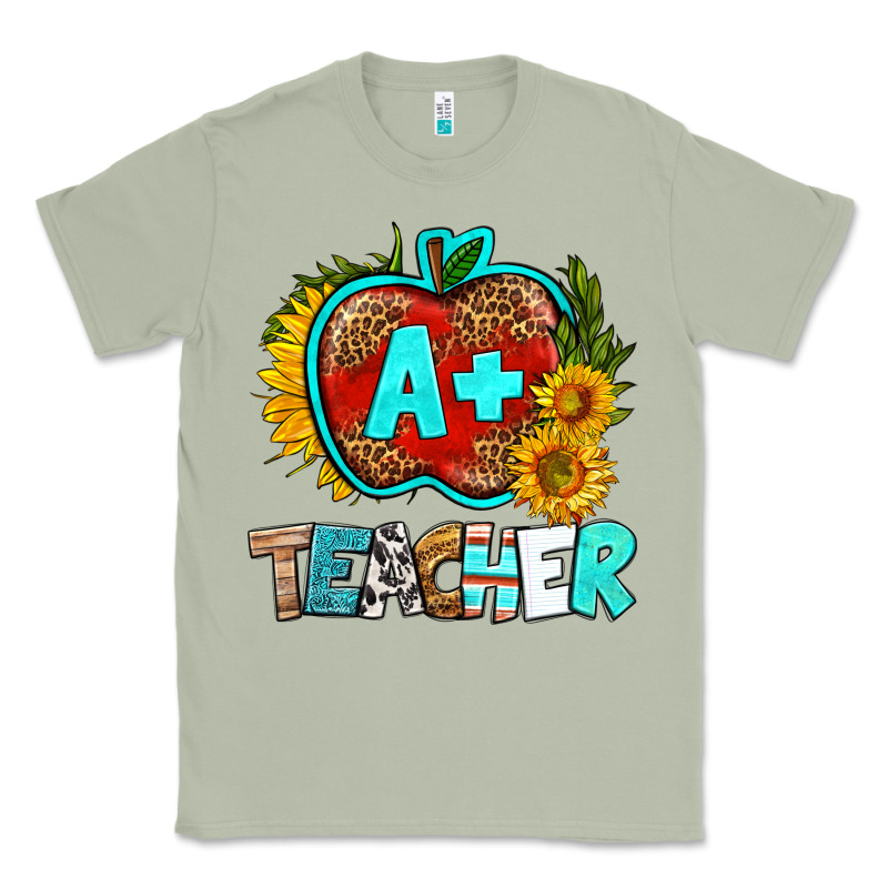 A+ Teacher Apple Classic Tee by BundleAndBundleShop | Teevron