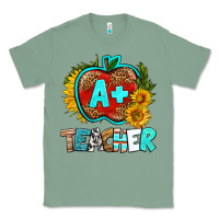 Sage a+ teacher apple Classic Tee - BundleAndBundleShop