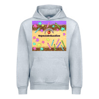 Heather Grey special education teacher Urban Hoodie - TumblerDesignByShophia
