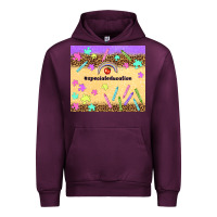 Mauve Wine special education teacher Urban Hoodie - TumblerDesignByShophia