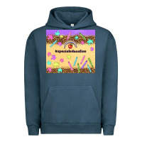 Pigment Midnight Navy special education teacher Urban Hoodie - TumblerDesignByShophia