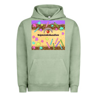 Pigment Oil Green special education teacher Urban Hoodie - TumblerDesignByShophia