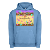 Pigment Pebble Blue special education teacher Urban Hoodie - TumblerDesignByShophia