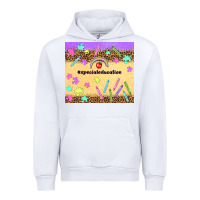 White special education teacher Urban Hoodie - TumblerDesignByShophia