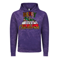 Cloud Purple merry christmas Vintage Hoodie - CowhideDigitalArt