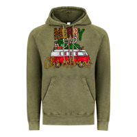 Vintage Olive merry christmas Vintage Hoodie - CowhideDigitalArt