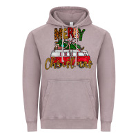 Vintage Zinc merry christmas Vintage Hoodie - CowhideDigitalArt