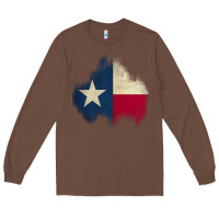Chestnut texas patch Long Sleeve Tee - AdoDesignShop