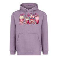 Lavender christmas debbie cake white coffee cups Heavyweight Hoodie - MaliasSmallBusiness