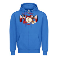 True Royal baseball mom Zipper Hoodie - MaliasSmallBusiness