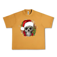 Peanut Butter skull Christmas cactus Urban Heavy Tee - JahusDesignShop