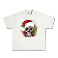 Pistachio skull Christmas cactus Urban Heavy Tee - JahusDesignShop