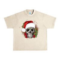 Sandshell skull Christmas cactus Urban Heavy Tee - JahusDesignShop