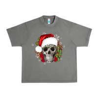 Tornado skull Christmas cactus Urban Heavy Tee - JahusDesignShop