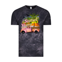 Cloud Black sunset chaser Vintage Tee - JahusDesignShop