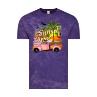 Cloud Purple sunset chaser Vintage Tee - JahusDesignShop