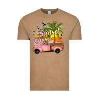 Vintage Coffee sunset chaser Vintage Tee - JahusDesignShop