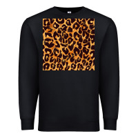 Black leopard seamless pattern bbs Premium Sweatshirt - BundleAndBundleShop