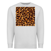 Dove Grey leopard seamless pattern bbs Premium Sweatshirt - BundleAndBundleShop