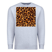 Heather Grey leopard seamless pattern bbs Premium Sweatshirt - BundleAndBundleShop