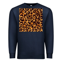 Navy leopard seamless pattern bbs Premium Sweatshirt - BundleAndBundleShop