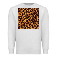 Oatmeal Heather leopard seamless pattern bbs Premium Sweatshirt - BundleAndBundleShop