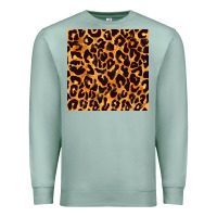 Seafoam leopard seamless pattern bbs Premium Sweatshirt - BundleAndBundleShop