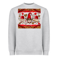 Heather Grey baseball gnome Heavyweight Sweatshirt - HRA Design Shop
