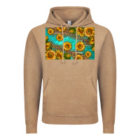 Vintage Coffee western sunflowers skinny metal can holder Vintage Hoodie - HRA Design Shop