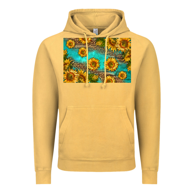Western Sunflowers Skinny Metal Can Holder Vintage Hoodie by HRA Design Shop | Teevron