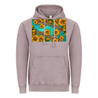 Vintage Zinc western sunflowers skinny metal can holder Vintage Hoodie - HRA Design Shop