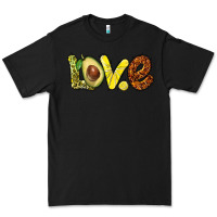 Black love avocado Premium Tee - BarkalooDesign