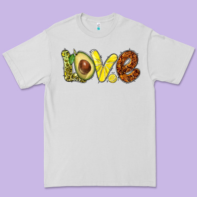 Love Avocado Premium Tee Designed By Barkaloodesign