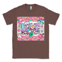 Chestnut watercolor love nurse tumbler Classic Tee - BundleAndBundleShop