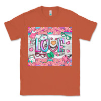 Copper watercolor love nurse tumbler Classic Tee - BundleAndBundleShop
